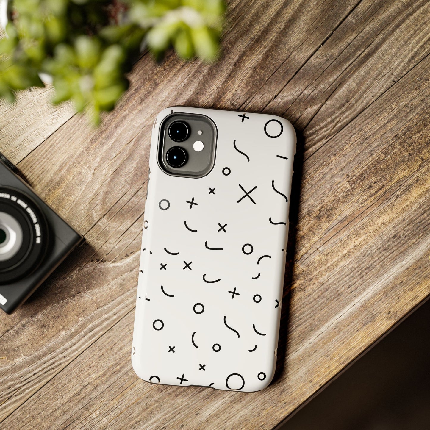 Black and White Symbols Case