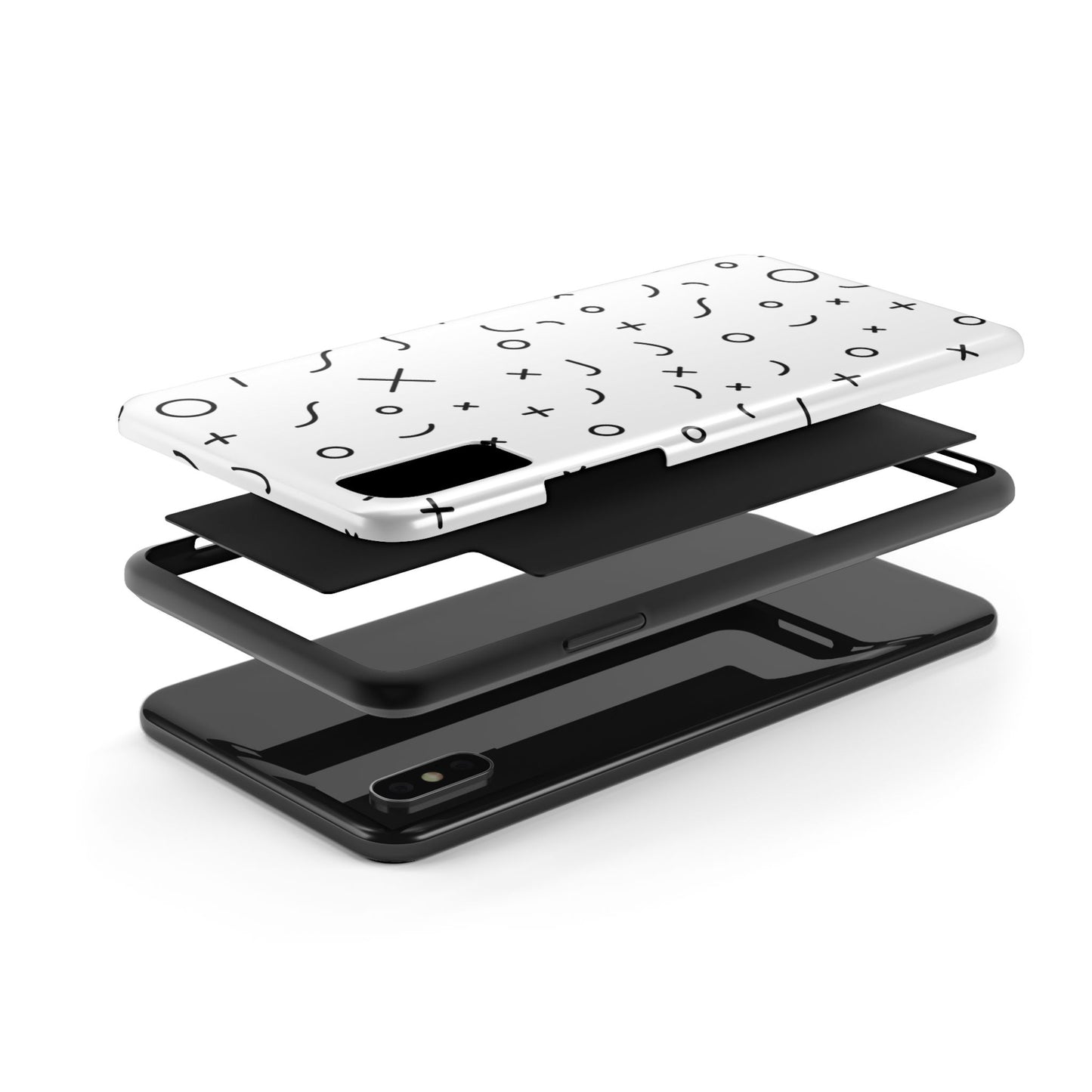 Black and White Symbols Case