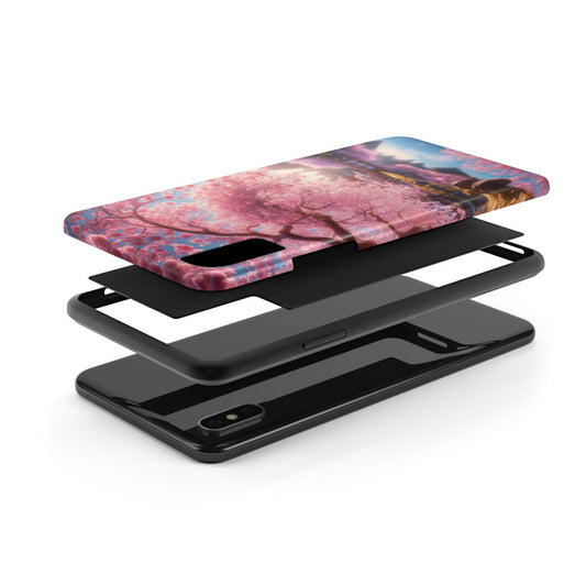 Cherry Blossom River Case