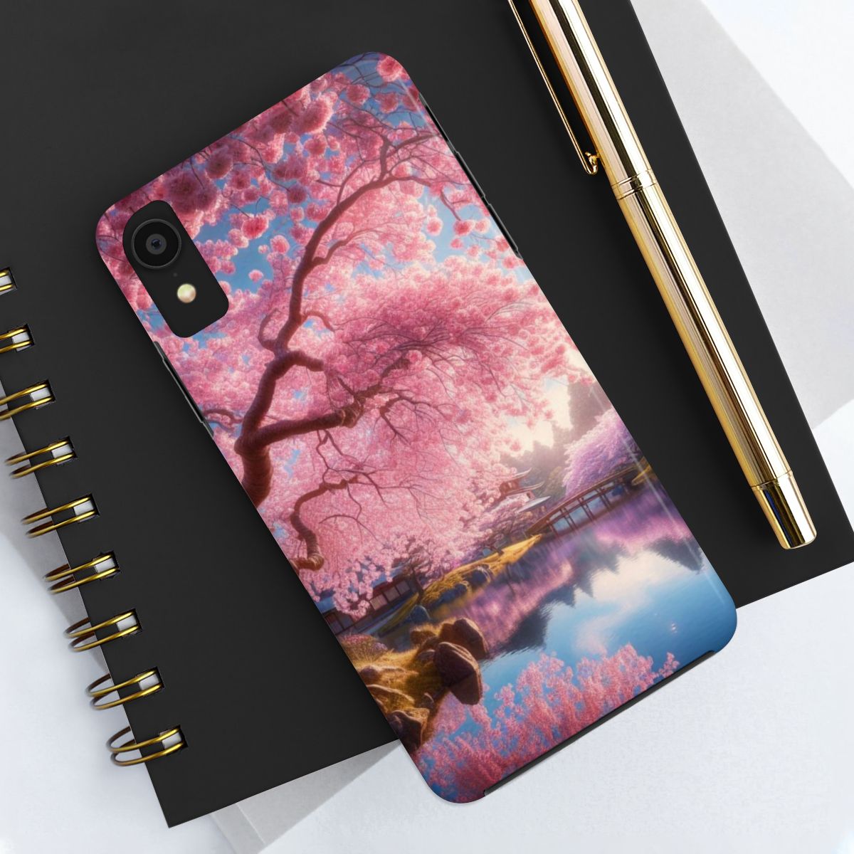 Cherry Blossom River Case