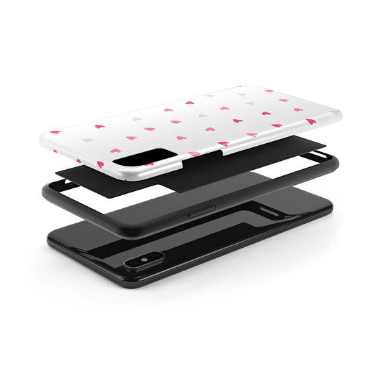 Pink Heart Pattern Case