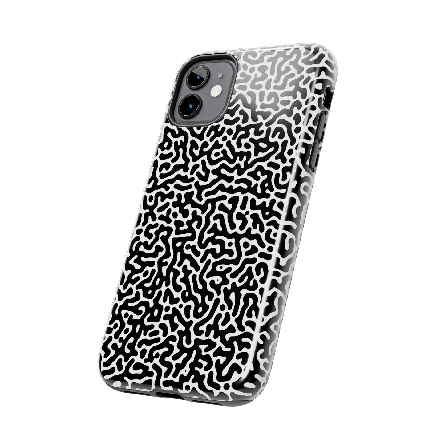 Abstract Black and White Case