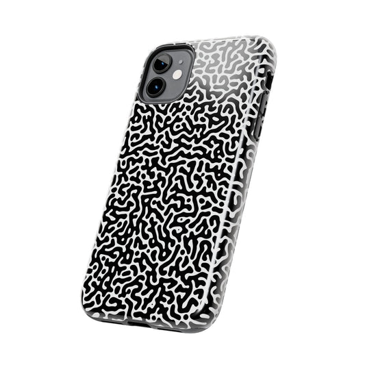 Abstract Black and White Case