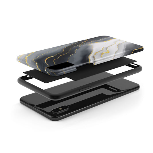 Contrast Marble Case