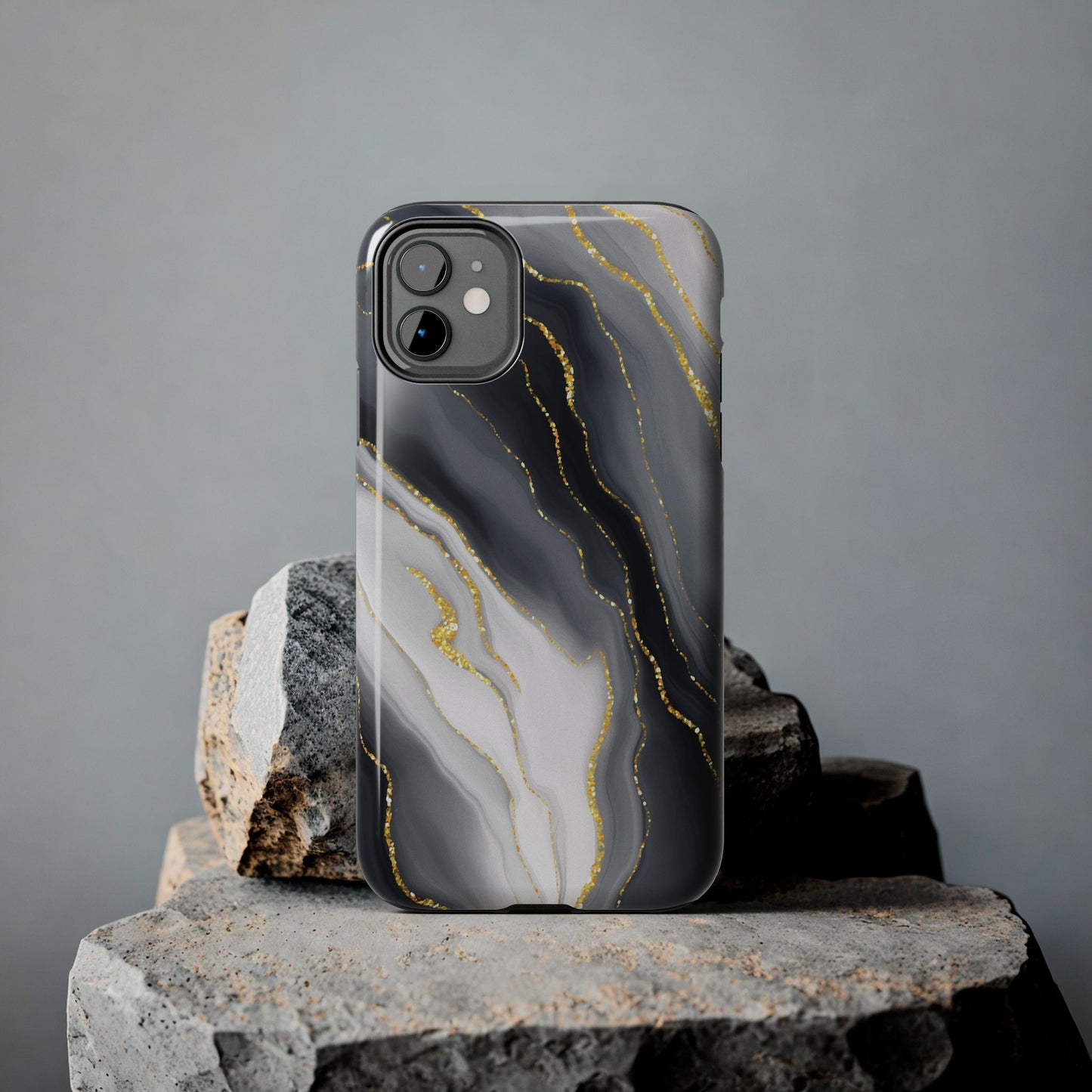 Contrast Marble Case